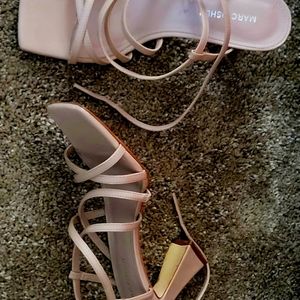 Ladies Marc Fisher Heels, 8 1/2, Nude